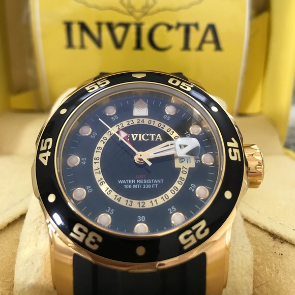 invicta pro diver gmt